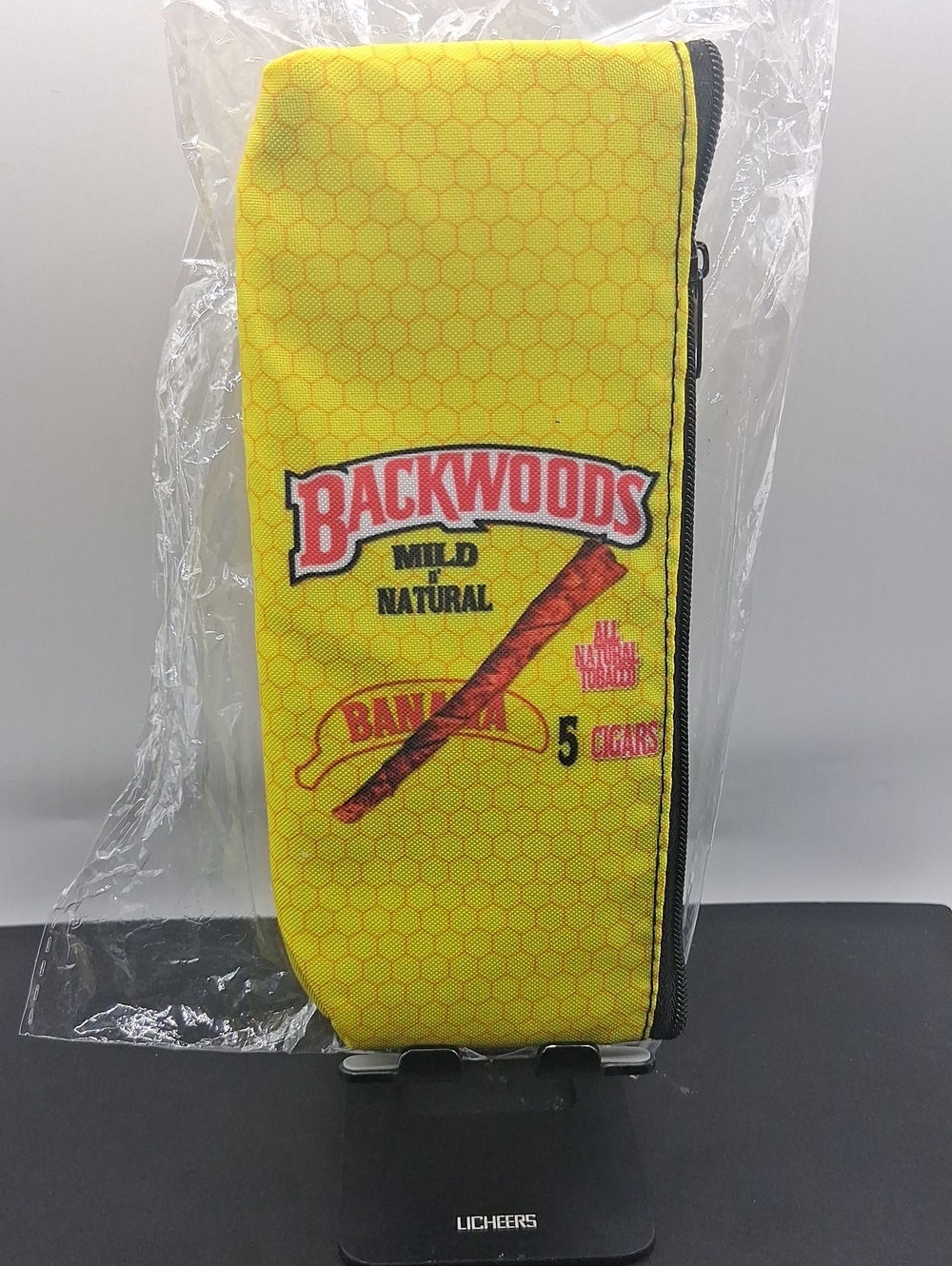 Yellow Zip Pouch - Backwoods accessory pouch.